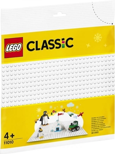 LEGO Classic 11010 Bílá podložka na stavění