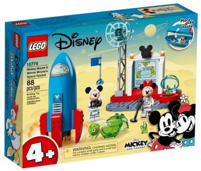 Lego Disney 10774 Myšák Mickey a Myška Minnie jako kosmonauti