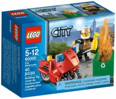 Lego City 60000 Hasičská motorka