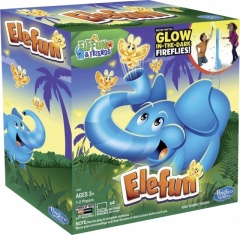 Hasbro Společenská hra Elefun s fosforeskujícími motýlky
