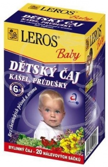 Leros Baby dětský čaj kašel, průdušky