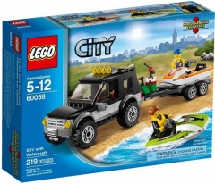 Lego City 60058 SUV s vodním skútrem