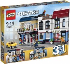 Lego Creator 31026 Moto shop a kavárna