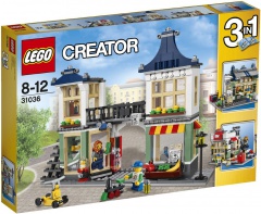 Lego Creator 31036 Obchod s hračkami a potravinami