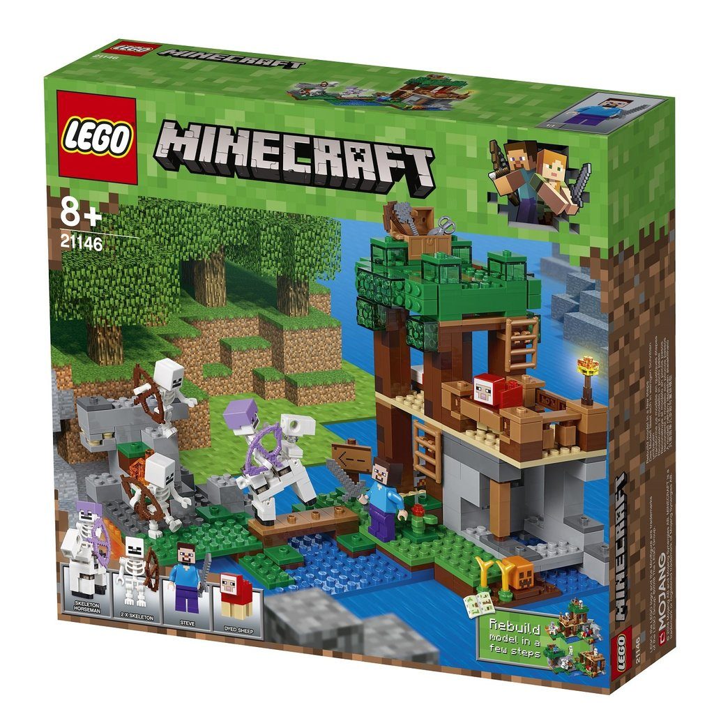 LEGO Minecraft 21146 ??tok kostlivc?� | Kouzeln?� hrad