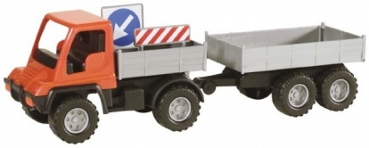 Unimog s přívěsem