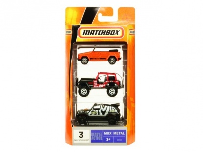 Mattel Matchbox MBX angličák 3pack