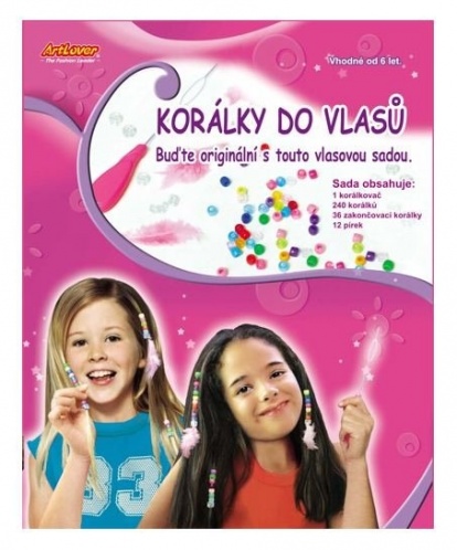Korálky do vlasů