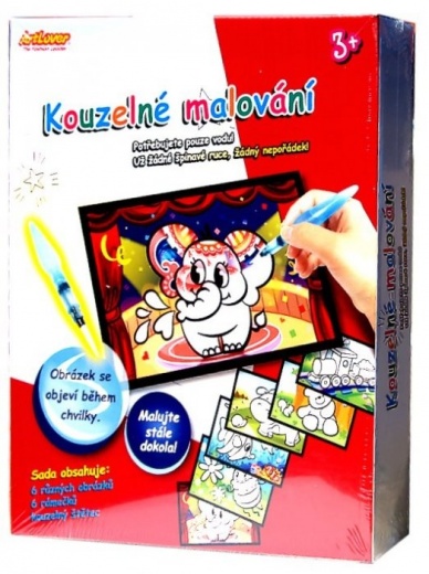 Kouzelné malování - Štětcem plněným vodou