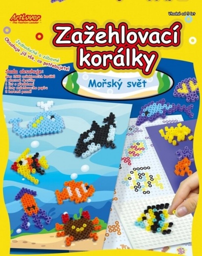 Zažehlovací korálky- mořský svět