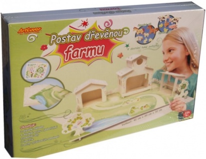 Postav dřevěnou farmu