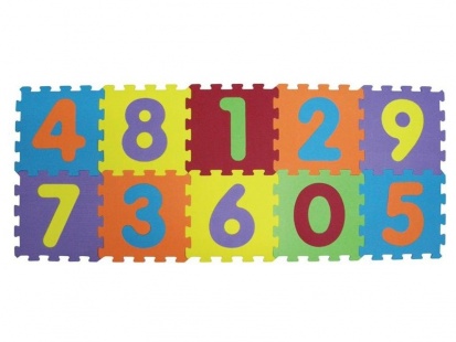 Ludi Puzzle pěnové 143 x 48 cm čísla