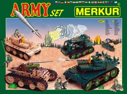 Stavebnice MERKUR  ARMY Set