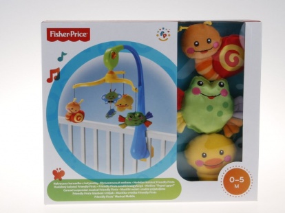 Fisher Price Hudební navíjecí kolotoč se zvířátky