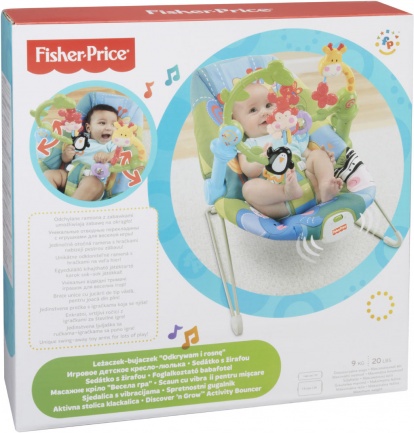 Fisher Price BG sedátko plné aktivit