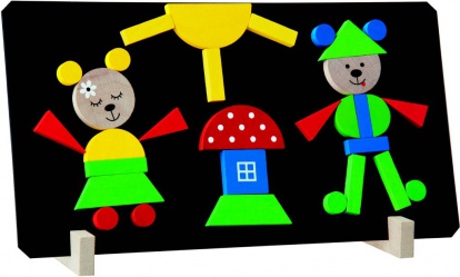 Detoa Magnetické puzzle medvědi