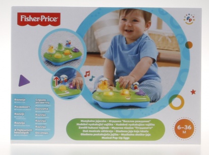 Fisher Price hudební vyskakující vajíčka