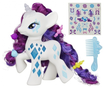 My Little Pony fosforeskující rarity