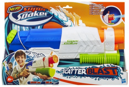 Hasbro NERF Super Soaker vodní pistole vystřelující 5 proudů