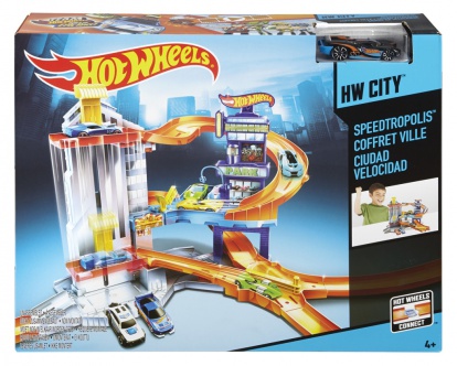 Mattel Hot Wheels set dobrodružství ve městě