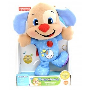 Fisher Price uspávací pejsek do postýlky česká verze