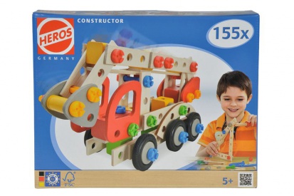 HEROS Constructor Hasičské auto 155 dílů