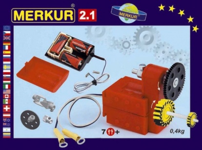 Stavebnice MERKUR  M 2.1 Elektromotorek