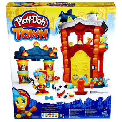 Hasbro Play-Doh Town Požární stanice