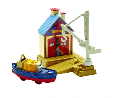 Fisher Price Mašinka Tomáš trať se záchrannou stanicí