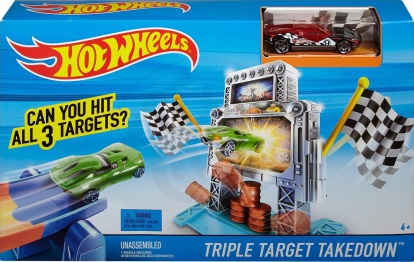 Hot Wheels dráha závodní překážky