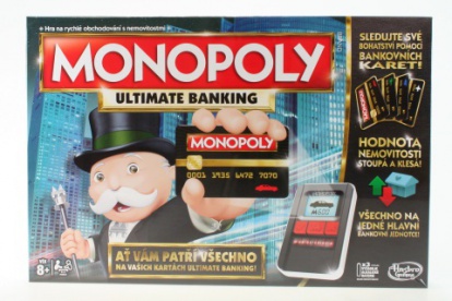Hasbro Monopoly Elektronické bankovnictví CZ 2016