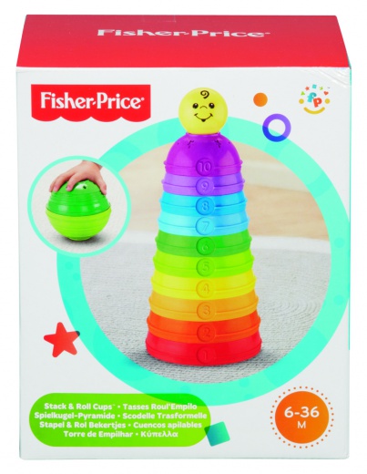 Fisher Price aktivní skládačka s rolničkou