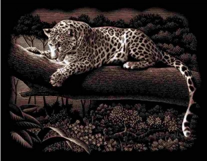 Leopard na stromě