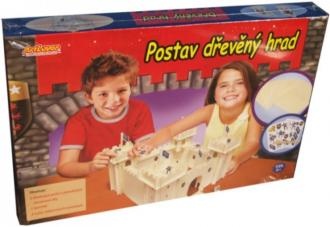 Výtvarné sady - boxy - Postav dřevěný hrad