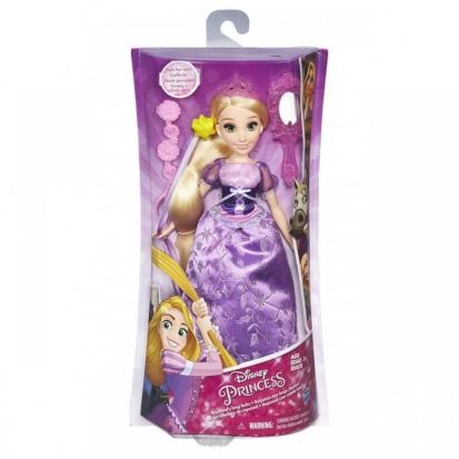 Disney Princess panenka s vlasovými doplňky asst