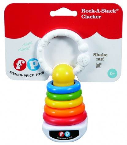 Fisher Price chrastítko kroužky na tyči