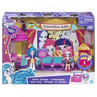 Hasbro My Little Pony Equestria Girls Tematický hrací set - kino
