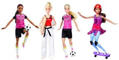 Mattel  Barbie sportovkyně