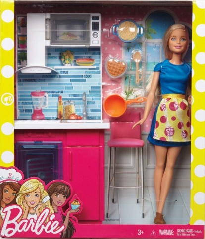Mattel Barbie panenka a nábytek