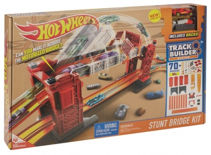 Mattel Hot Wheels track builder padací most