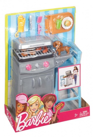 Mattel Barbie nábytek a doplňky