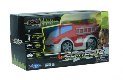 Hasičské RC auto ovládané hlasem 1:24