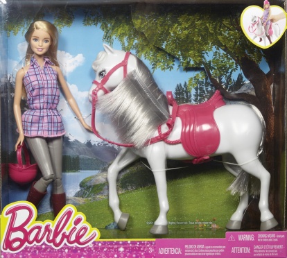 Mattel Barbie panenka s koňem