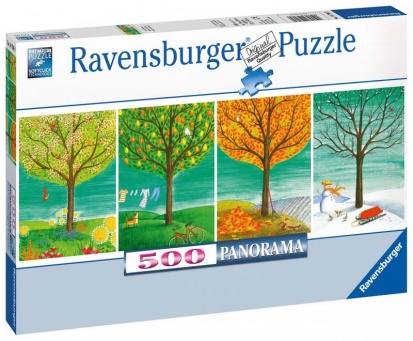 Ravensburger  4 roční období 500 dílků panorama