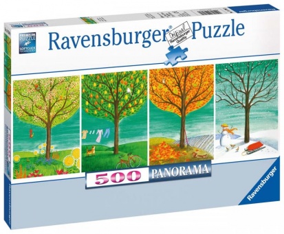 Ravensburger  4 roční období 500 dílků panorama