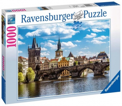 Ravensburger Praha Pohled na Karlův most 1000 dílků