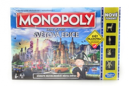 Hasbro Monopoly Here and now Světová edice