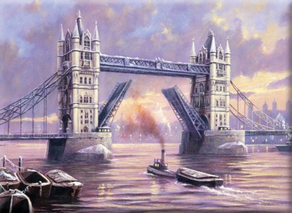 Malování podle čísel- Tower Bridge
