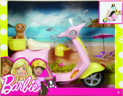 Mattel Barbie skútr