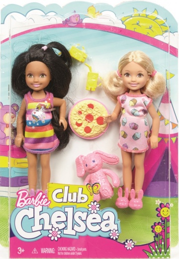 Mattel Barbie Chelsea dvojitý set